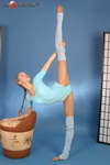 flexible girls gymnastic